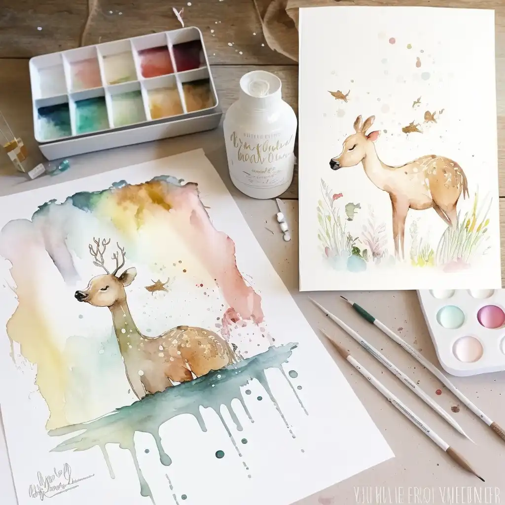 Watervast papier: de perfecte ondergrond voor aquareltechnieken
